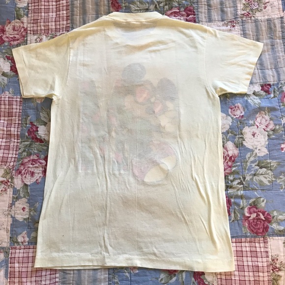 Vintage 80s Mickey Mouse Florida Tshirt Medium - Picture 5 of 7